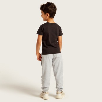 Expo 2020 Graphic Print T-shirt and Jog Pants Set