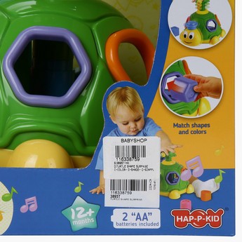 The Happy Kid Company Turtle Shape Learner