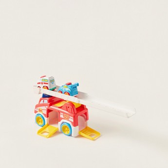 Little Learner Vroom Vroom Fire Truck Playset