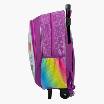 Tetris Print Trolley Backpack - 16 inches