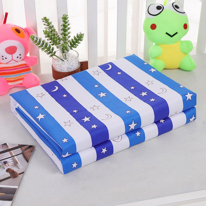 Waterproof Bed Sheet Baby Urine Changing Mat Cotton Reusable Infant Changing Diaper Mattress Cover Washable Newborn Crib Nappy Mattress