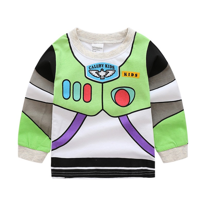 1-7y New Kids Twisty Woody Buzz Lightyear Pajamas Sets Baby Girls and Boys Clothes Pajamas Cartoon 2 Pieces Set