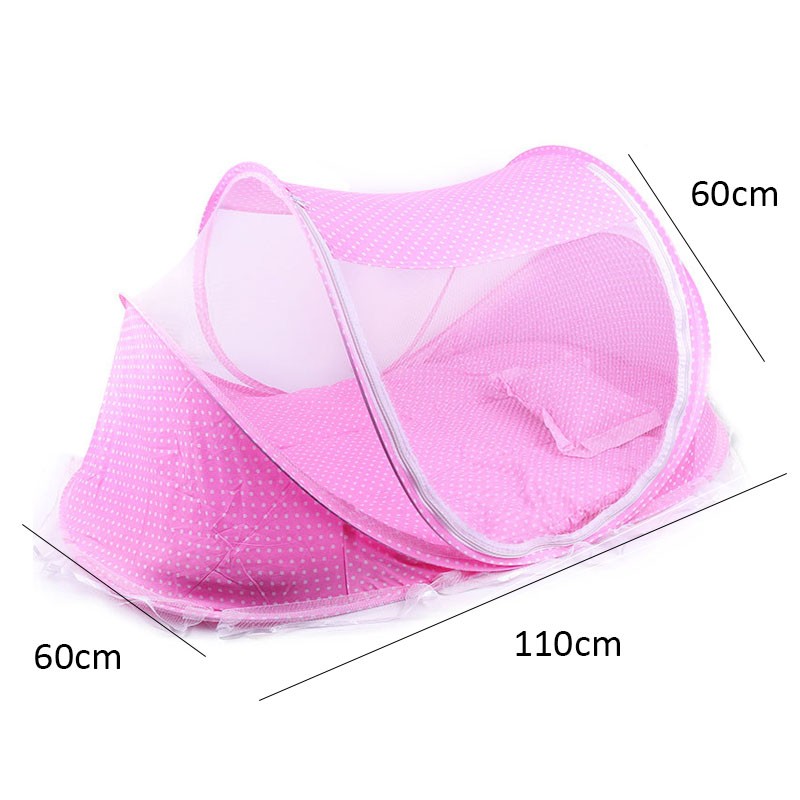 3pcs/lot 0-36 Months Baby Bed Portable Foldable Baby Crib With Netting Newborn Sleep Bed Travel Bed Mosquito Net Baby Bedding