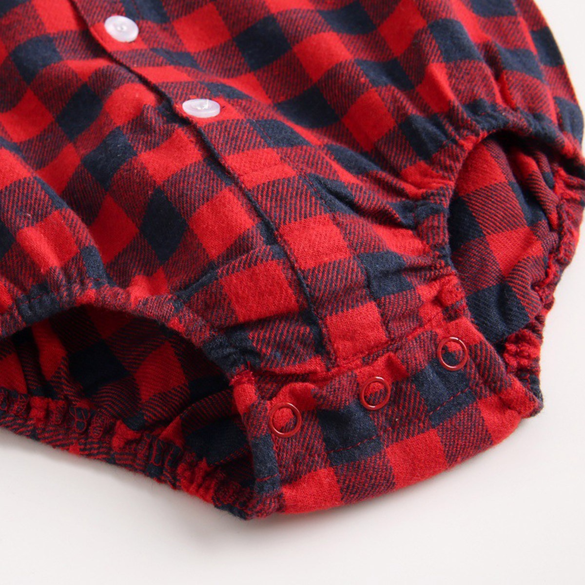 2022 Newborn Plaid Long Sleeve Baby Shirt Spring Autumn Turn-down Collar Front Pocket Shirt Baby Bodysuit Shirt