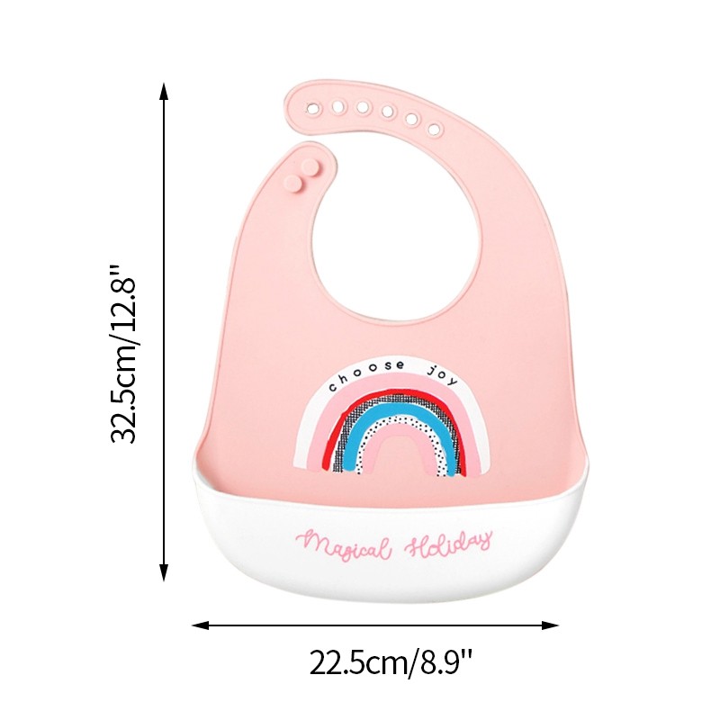 Waterproof Baby Bibs For Babies Burp Feeding Cloth Adjustable Silicone Bibs Saliva Dripping Newborn Infant Saliva Towel Bandana