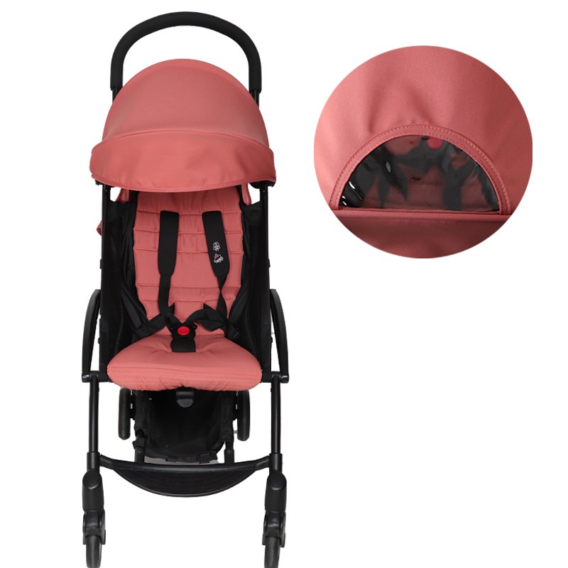 175 Degree Stroller Accessories Hood and Mattress Set for Babyzen Yoyo Canopy Cover Seat Cushion Fit Yuya Stroller Sunshade Original Fabric