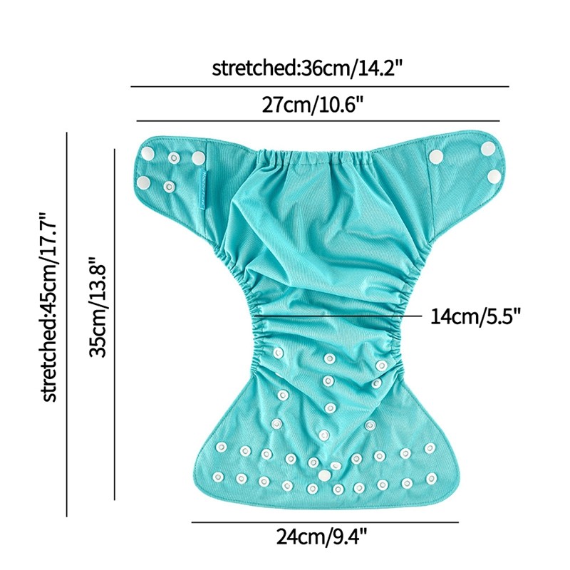 Adjustable Baby Training Pants Reusable Pocket Baby Cloth Diaper Washable Diaper Training Pants Nappy Changing 3-15kg