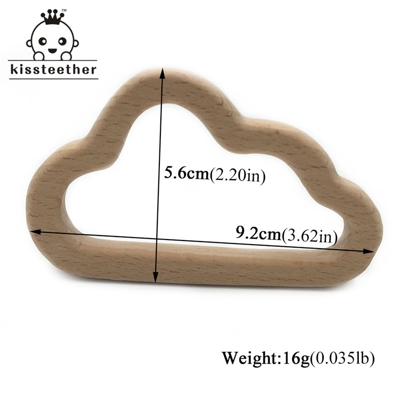 Natural Wood Teether Organic Teether For Kids Natural Teeth Grassing Toy Toy Newborn Gift