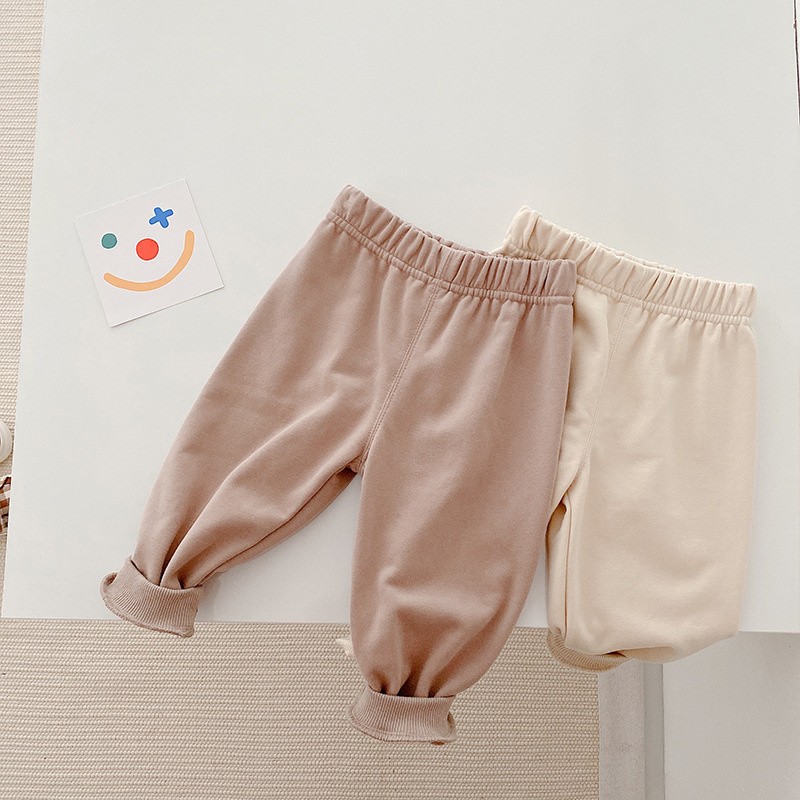 Children Spring Clothes Set Cute Bear Baby Boy Girl Soft Cotton Tops Pants 2pcs Toddler Kids Clothes