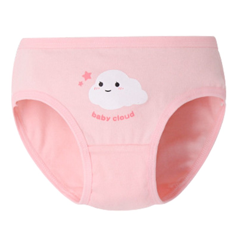 4 Pieces/Lot 2-12Y Children Underwear Cotton Girls Panties Cute Pattern Kids Boxer Briefs Child Soft Girl Pants safety pants