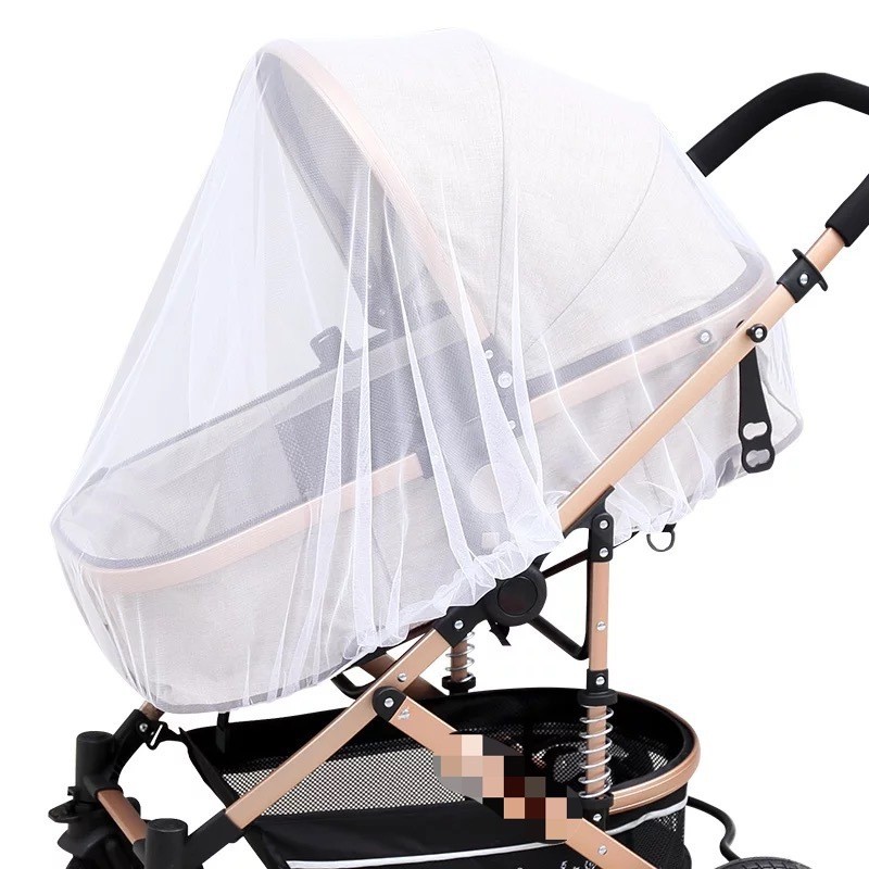 Mesh On Stroller Infant Baby Stroller Accessories Mosquito Net Protection Kids Pushchair Fly Midge Insect Bug Cover