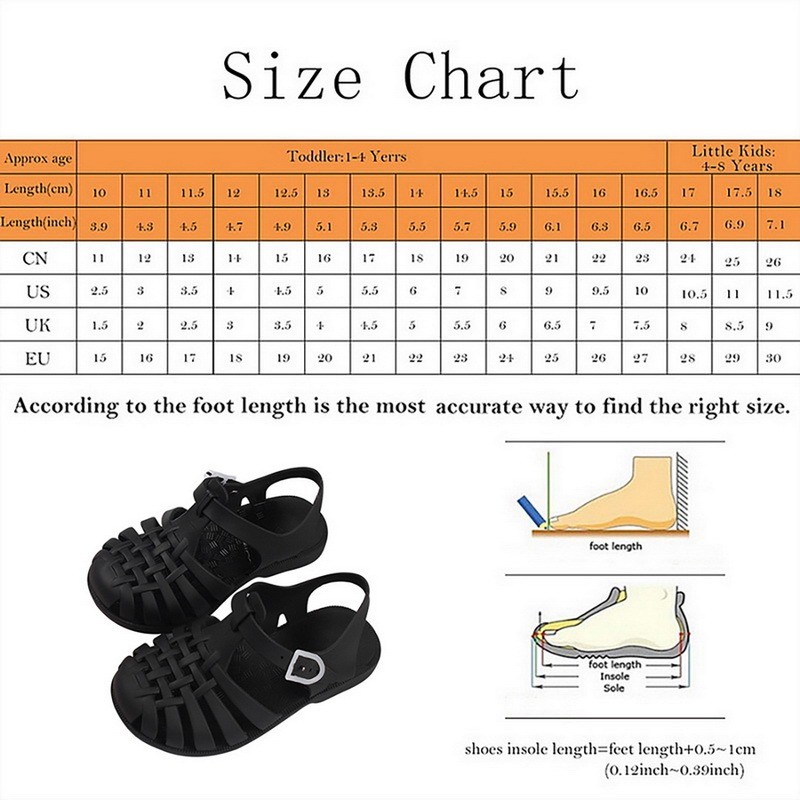 Children Gladiator Sandals Breathable Perforated PVC Children Summer Shoes New Fashion Beach Boys Girls Summer Shoes 2021