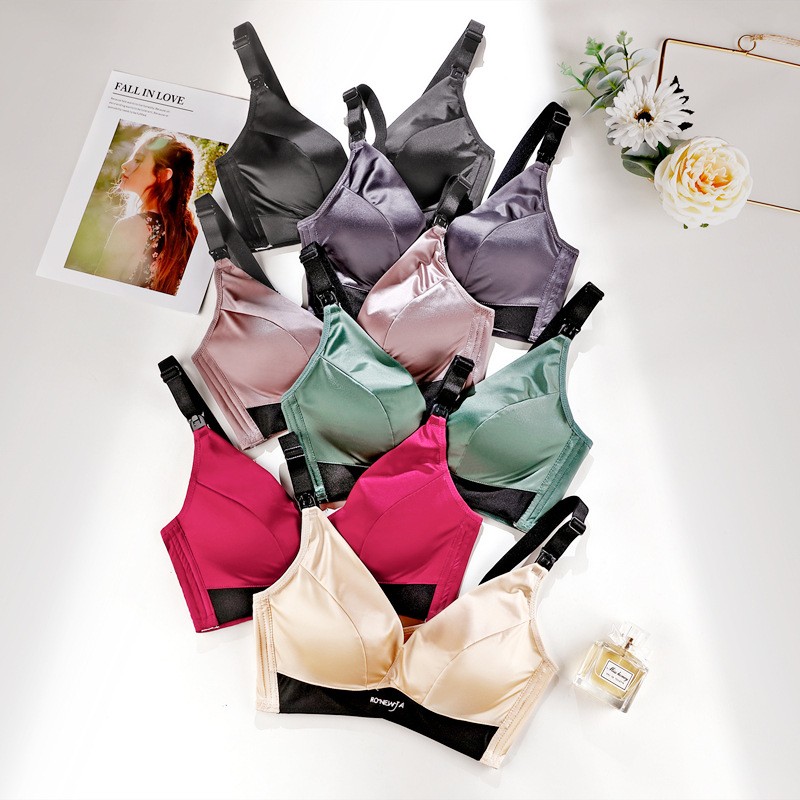 Women Breathable Lactancia Women Maternity Clothes Bras Wirefree Nursing Bra Pregnancy Clothes Prevent Sagging Breastfeeding