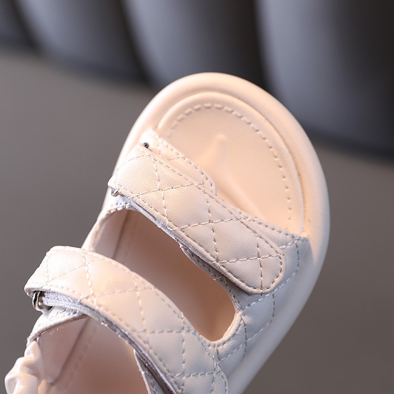 Summer Children's Shoes Girls Sandals Solid Color Toddler Sneakers Soft Bottom First Walkers Baby Girl Shoes