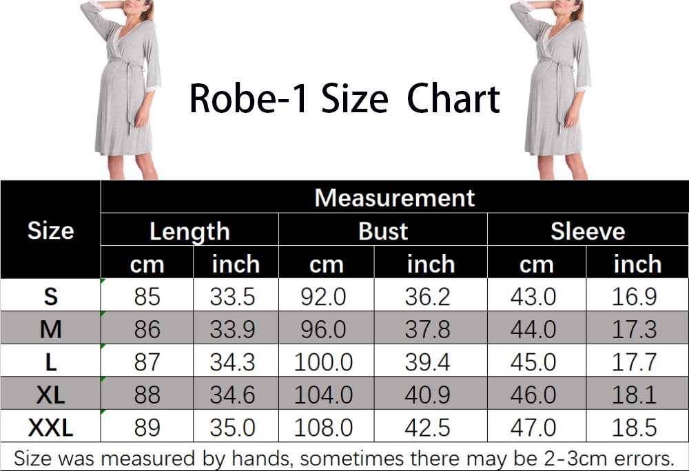 V-Neck Maternity Nightgown Women Clothes Nursing Nightgown Sleepwear Pajama Sleepwear Nightgown