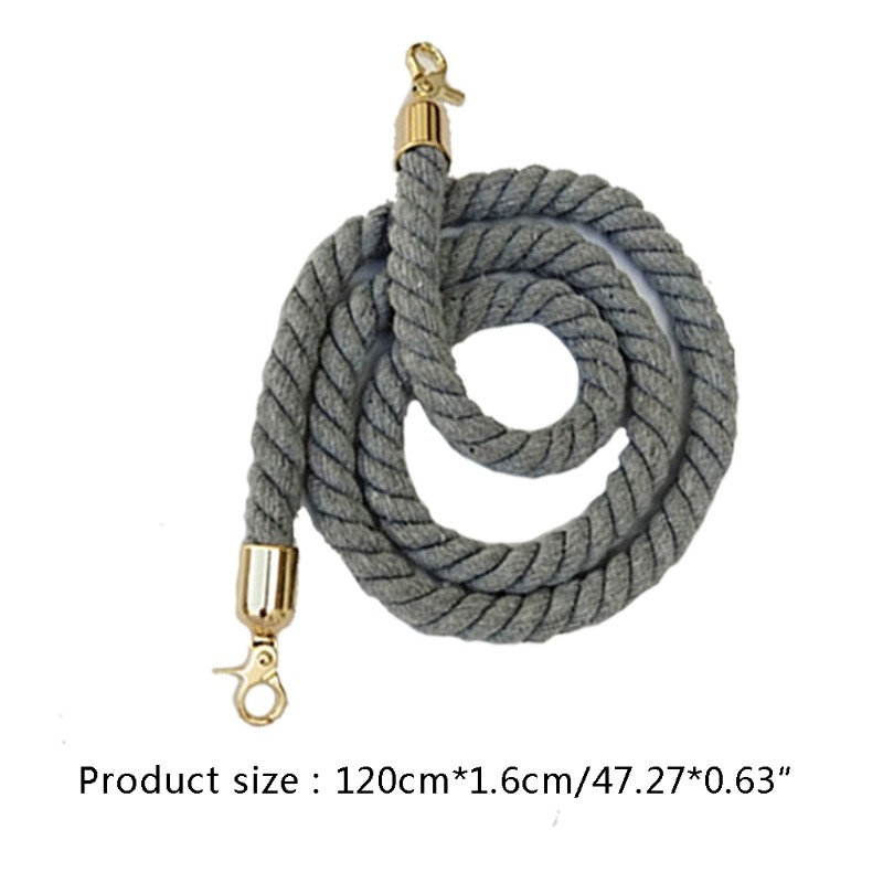 1PC Cotton Rope Narrow Shoulder Strap 120cm Crossbod Bag Solid Soft Twisted Rope Strap Hand Purse Replacement Bag