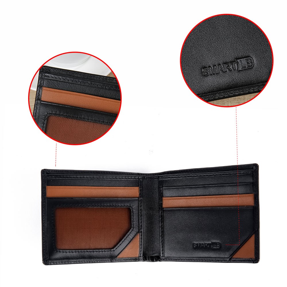 Smart wallet for men bluetooth tracker gps anti-lost gadget gift for parents