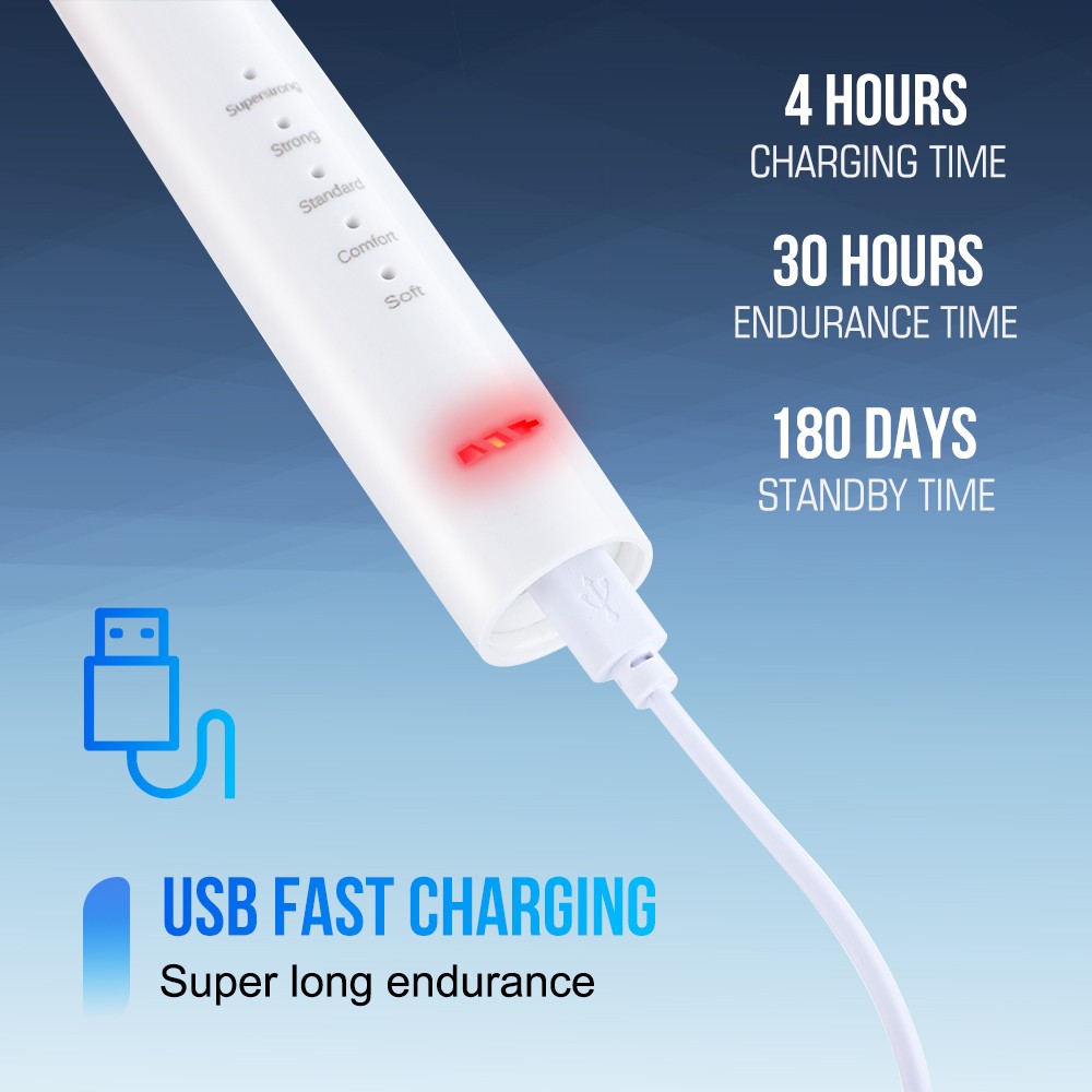 Electric Dental Cleaner Dental Calculus Tooth Scaler Whitening Plaque Coffee Stain Tartar Removal High Frequency Sonic Toothbrush