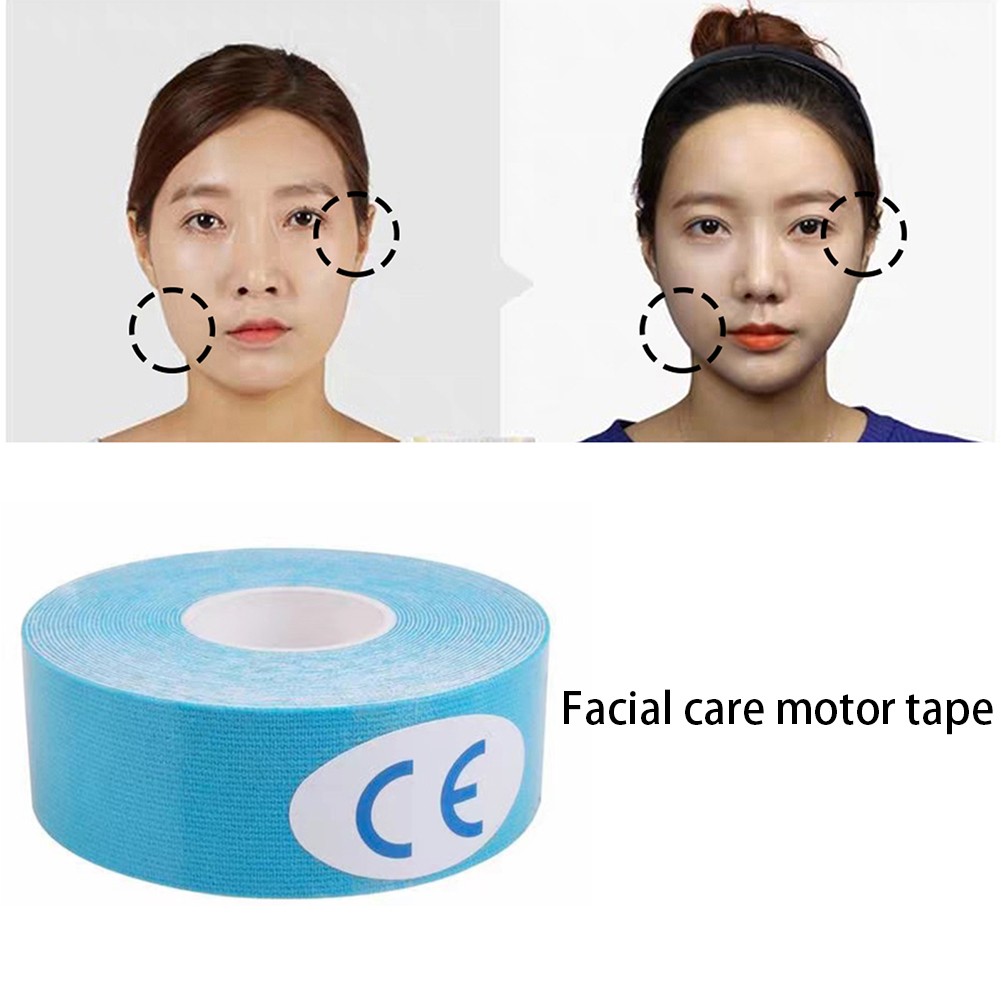 2.5cmx 5m Face Tape V Neck Line Eye Lift Wrinkle Removal Adhesive Tape Facial Skin Care Tool Bandagem