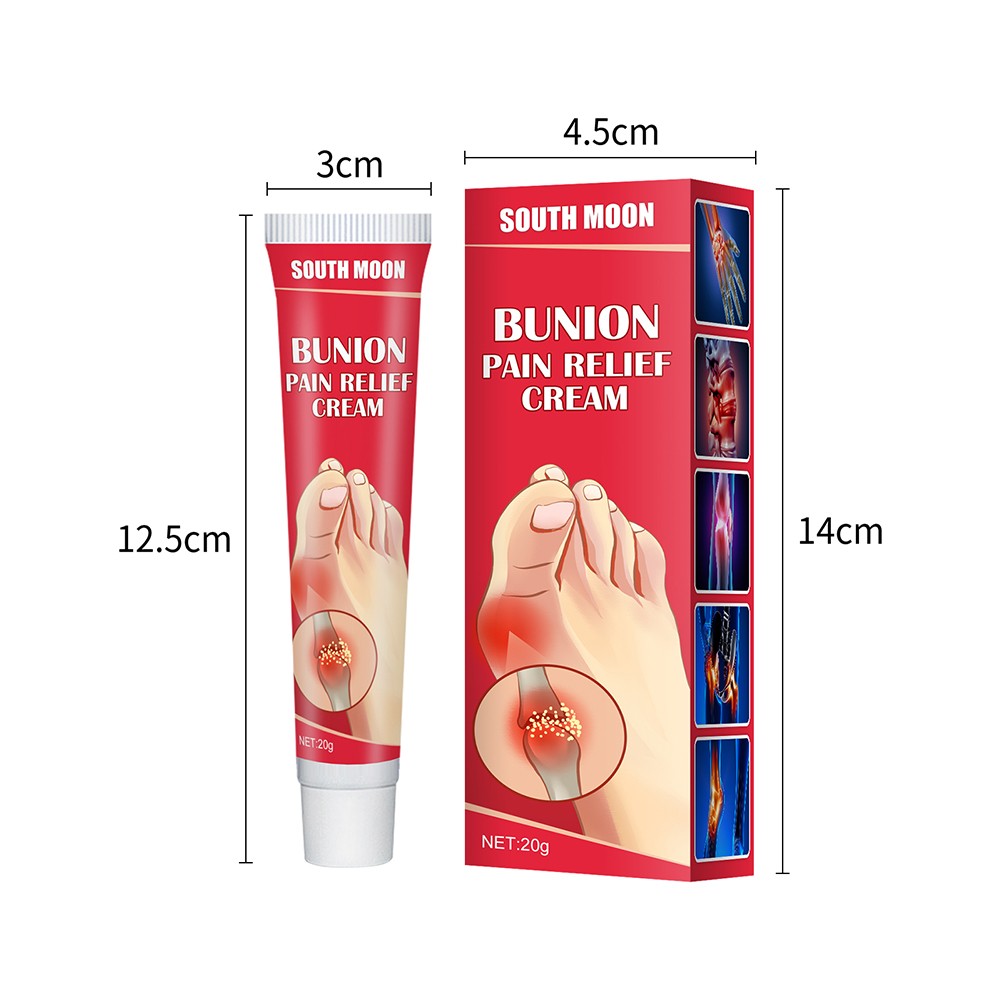 20g Arch Bunion Relief Cream Joint Toe Pain Relief Stiffness Treatment Knee Lower Back Arthritis Cream