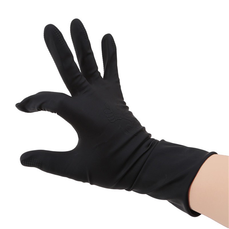 Black Hair Styling Glove Accessories High Quality Hair Straightener Perm Curling Hair Styling Heat Resistant Gloves