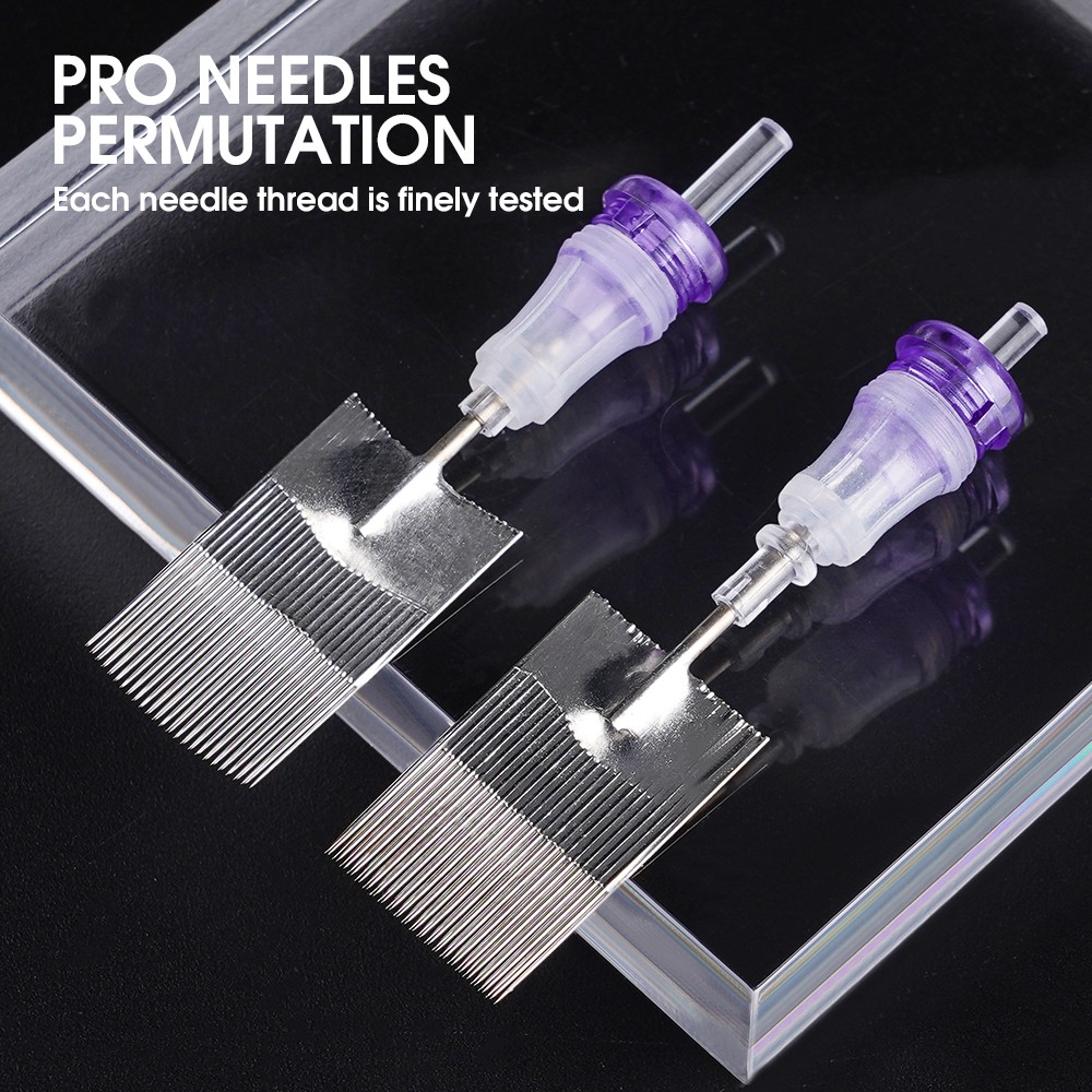 10pcs Mast Pro 35RM 45RM Sterilize Round Magnum 0.35mm 12 Tattoo Needles Permanent Makeup PMU Tattoo Cartridge Accessories