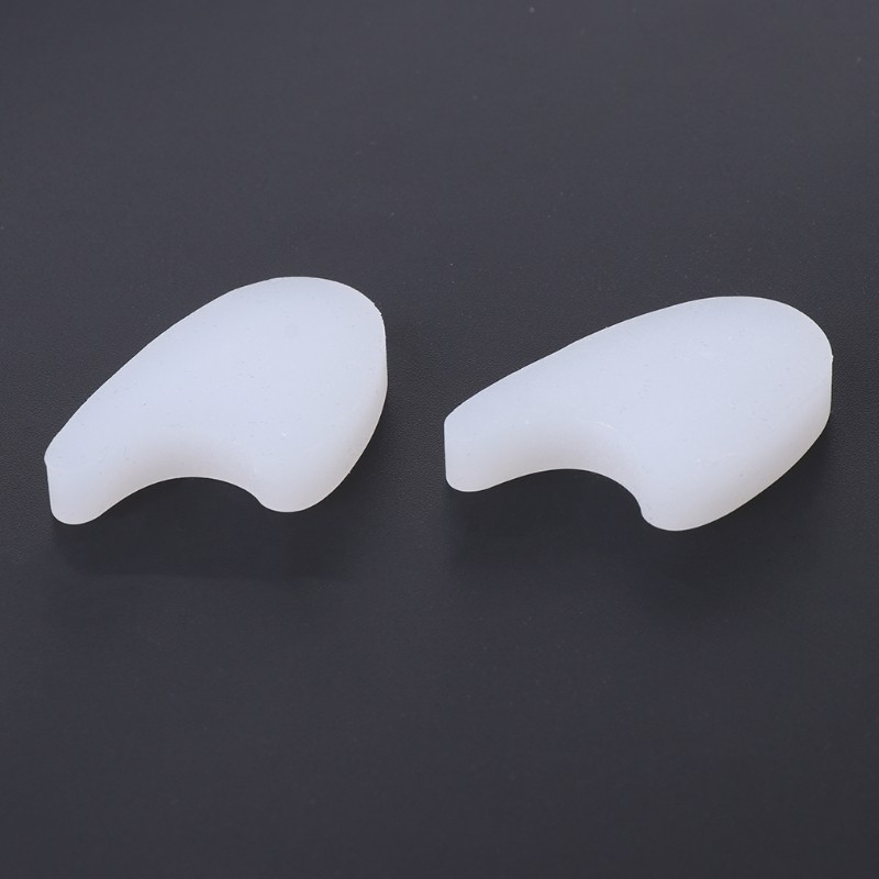 Silicone Toe Gel Separators, 2 Pieces, Polymer Pad, Protector, Separators, Pad