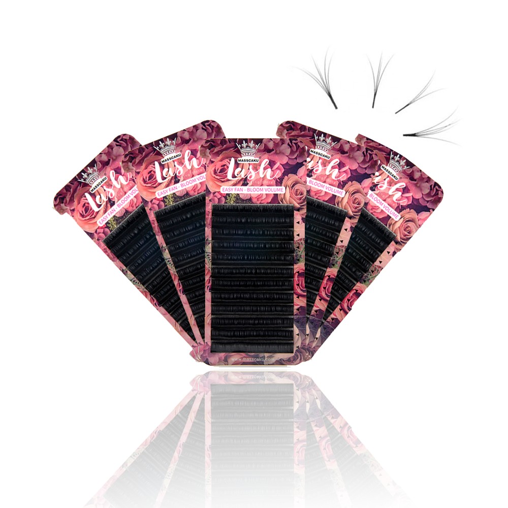 New Arrival 0.05/0.07/0.10 C/D 1pc Magic Eyelash Volume Easy To Make Fan Effect False Eyelash And Blooming Faux Mink Lashes