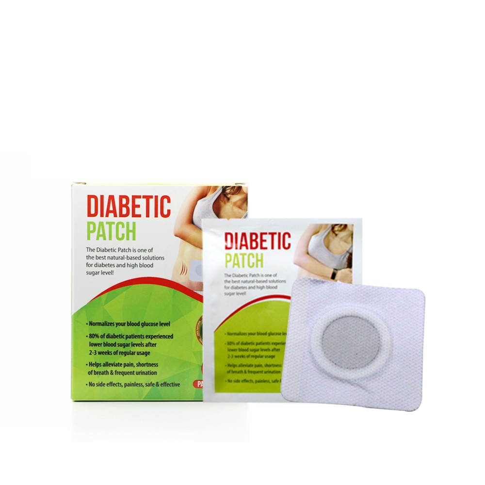 6-12pcs Diabetic Patch Chinese Natural Herbal Cure Low Blood Glucose Therapy Relief Diabetes Medical Plaster Health Care