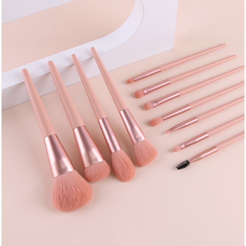 Zoreya 11 Makeup Brushes Set Eyeshadow Eyebrow Brush Beauty Make Up Blending Tools Concealer Cosmetic Tool