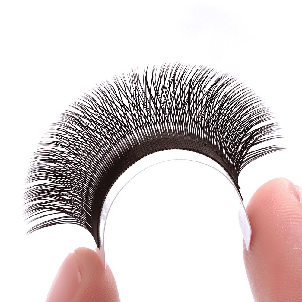 FCouple YY Design Eyelashes Extension Faux Mink Black Brown Soft Invividual Eyelashes Y Shape Volume Lashes Tools 8-14mm Lashes