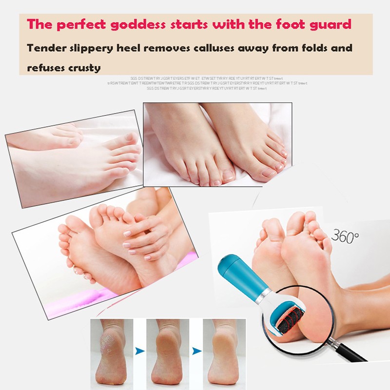 Electric Foot File Scraper Callus Remover Professional Feet Matte Pedicure Tools Remove Corns Foot Dead Skin Remover Foot Care