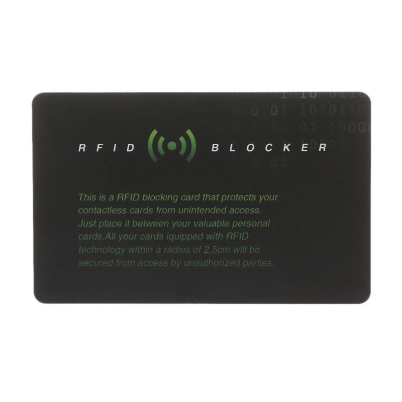 High Quality Portable Credit Card Protector, RFID Lock, NFC Signals, Passport Bag Secure Shield, Wallet