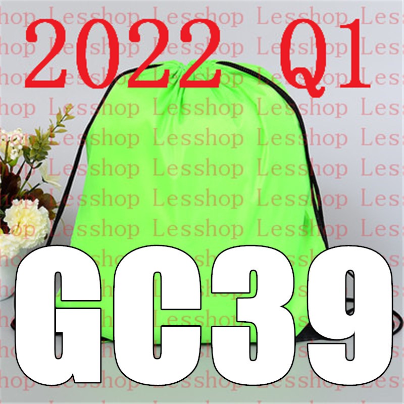 The latest 2022 Q1 GS39 new style GS 39 set of pocket and pull on rope handbag new bag