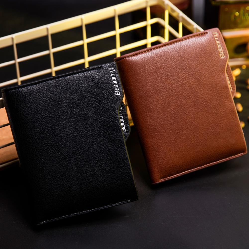 Baborry - men's wallet with RFID lock, id card holder, credit card wallet, rfid wallet