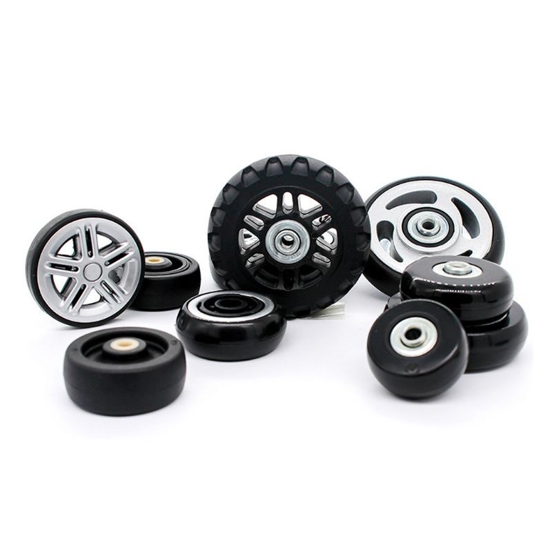 1PC Luggage Plastic Swivel Wheels Rotation Suitcase Replacement Wheels