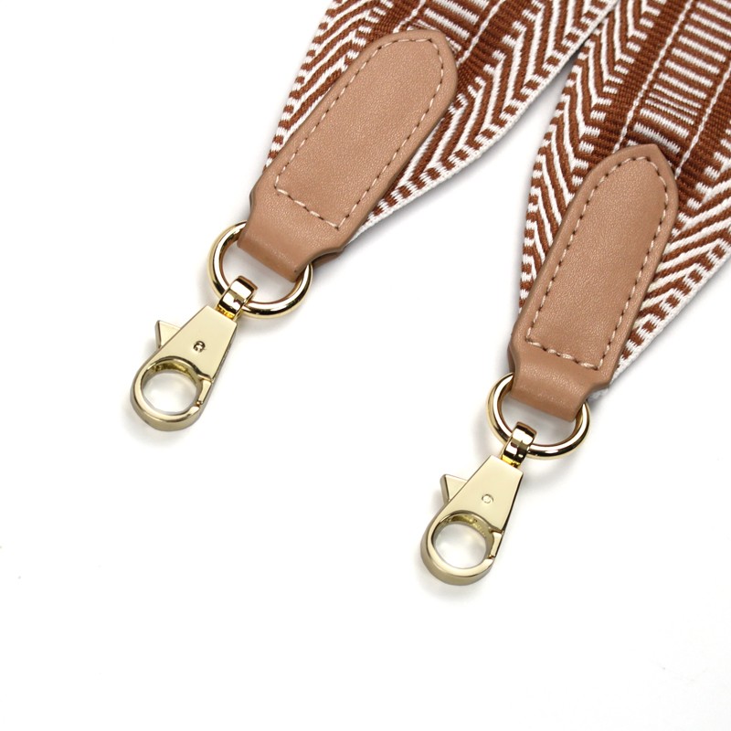 High Quality Canvas Wide Shoulder Straps New Fashion Leisure Bag Straps Lady Replacement Straps Handbag Women Bag Accessories