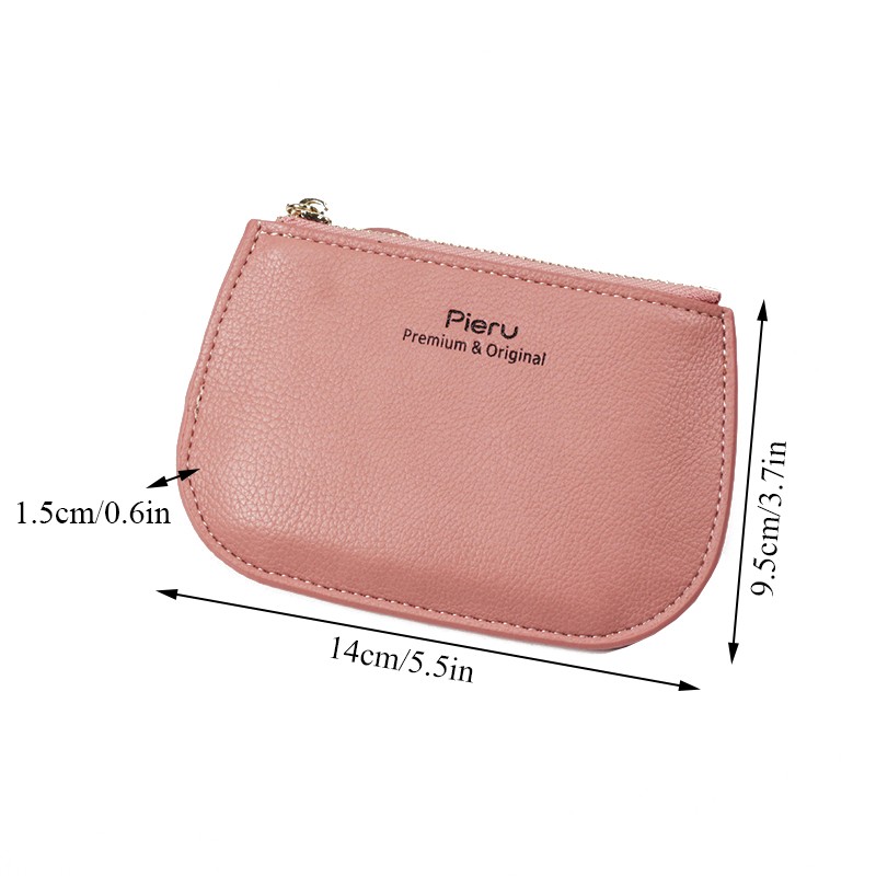 Shell Coin Purse Fashion PU Leather Coin Purse Women Small Wallet Change Purses Small Zipper Money Storage Bags Bag Zipper Wallet