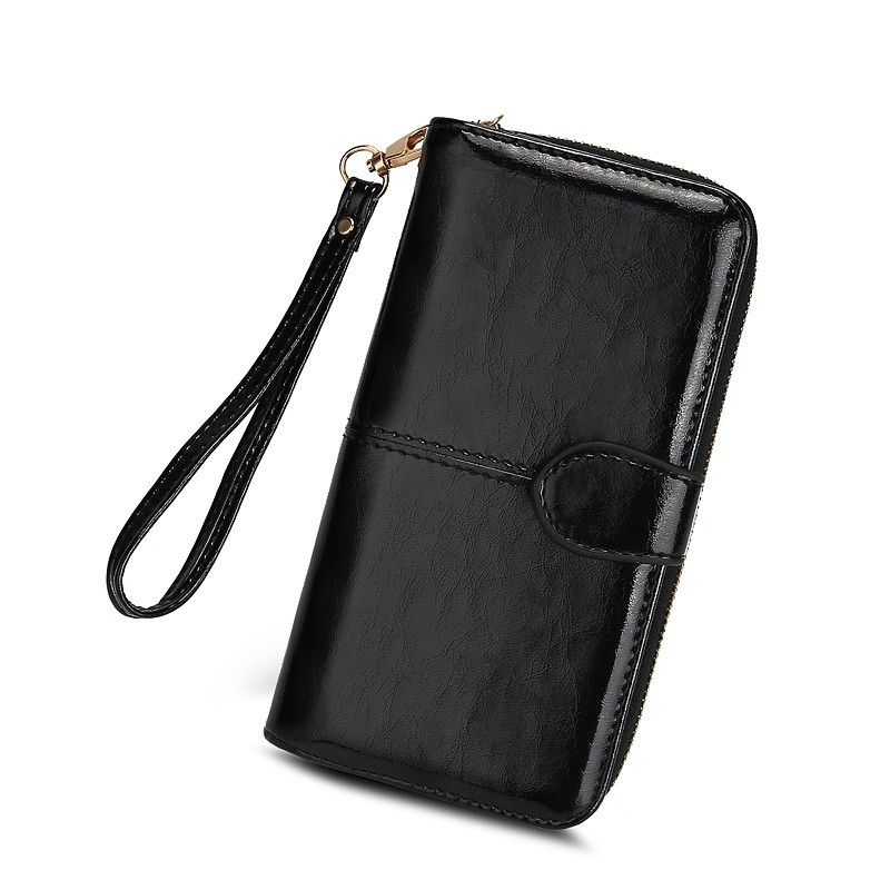 PU Leather Women Wallets Women Purses Fashion Long Zipper Women Wallet Money Coin Holder Female Long Purse Female Purse Zipper