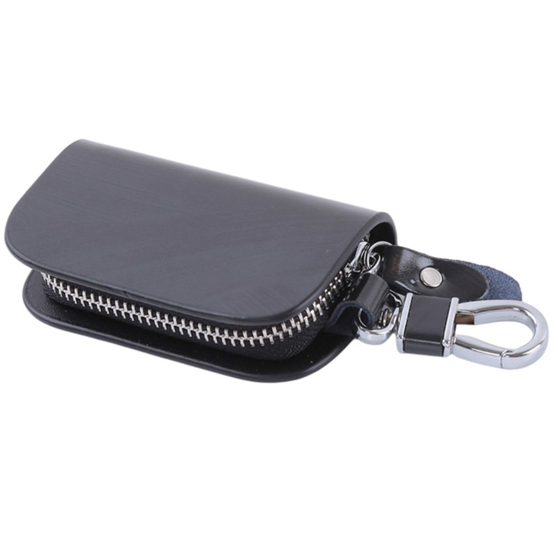 2021 Male Key Organizer Cover Men Key Holder Zipper Key Bag Leather Bag Car Key Wallets Function Package Housekeeper