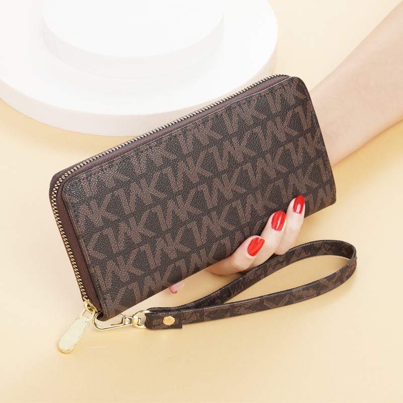 Luxury Brand Women Wallets Double Zippers Coin Bag Mobile Phone Bag Fashion Clutch Wallet Female Money Bag carteras para mujer