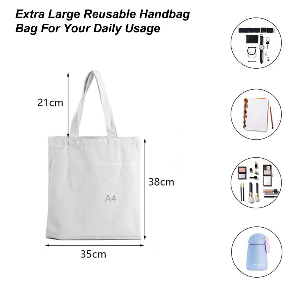 jojo bizarre adventure shopping bags customize logo bag women handbags large designer shopper shoulder canvas bag tote bag