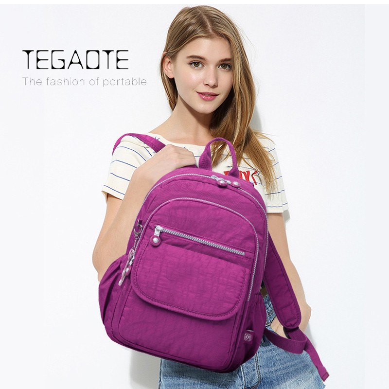 TEGAOTE 2021 Laptop School Backpacks For Teenage Girls Mochila Feminine Backpacks Anti-theft Waterproof Bags For Men Women 1503#