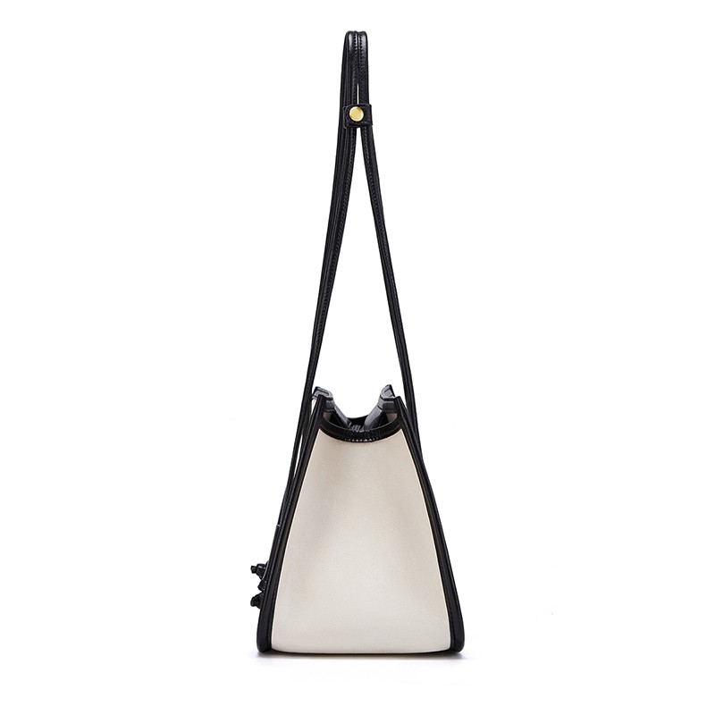 Elegant Trapezoid Shoulder Bag for Women 2022 Handbags Cream White Large Capacity Fashion Handbag Female Ladies Bags