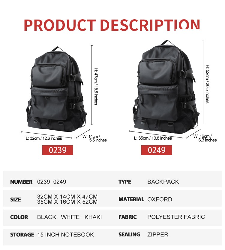 Fashion Men Backpack 15.6 Inch Laptop Backpack Men Waterproof Outdoor Travel Backpack School Teen Mochila Briefcase Business Bags