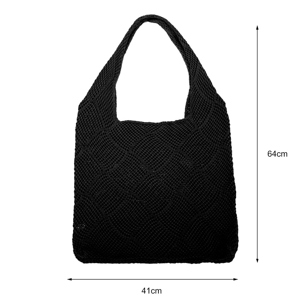 Hollow Woven Bag Women Shoulder Bags Designer Knitting Bags Large Capacity Tote Large Purses Shopping Bags Lazy Wind Pattern