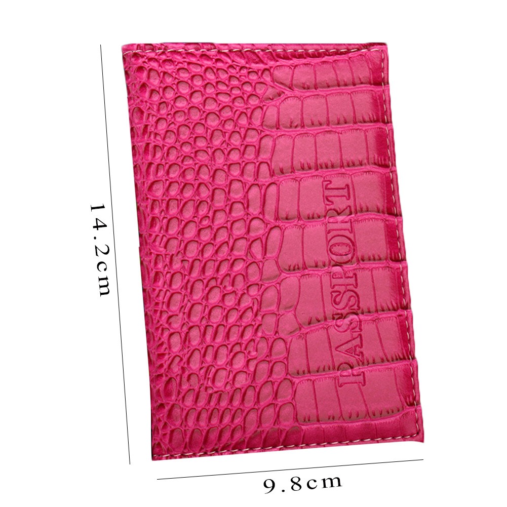 Hot Sale Red 3D Embossed Rose PU Leather Women Passport Holder Embossing Passport Cover Credit Card ID Bag