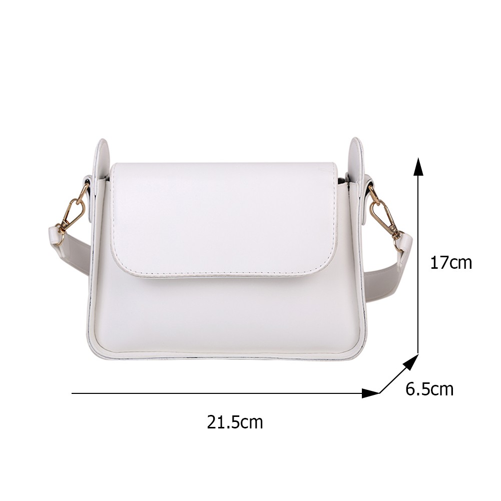 2022 Fashion Design Women Shoulder Bag Soft PU Leather Female Underarm Bags Solid Color Small Square Box Wide Strap Handbag