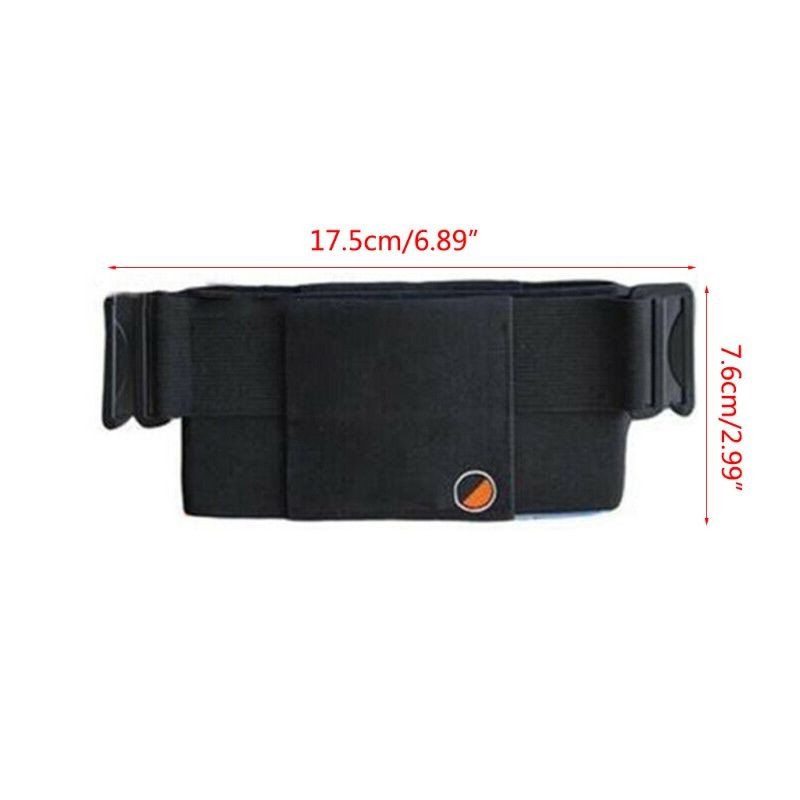 Minimalist Invisible Wallet, Waist Bag Money Belt Small Hidden Travel Wallets Pouch for Phone Key Holder Card Organizer