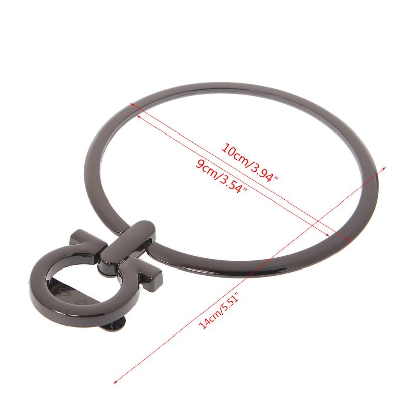 New Fashion 1PC DIY Metal Bag Handle Handbag Belt Purse Hardware Replacement High Quality Accessories